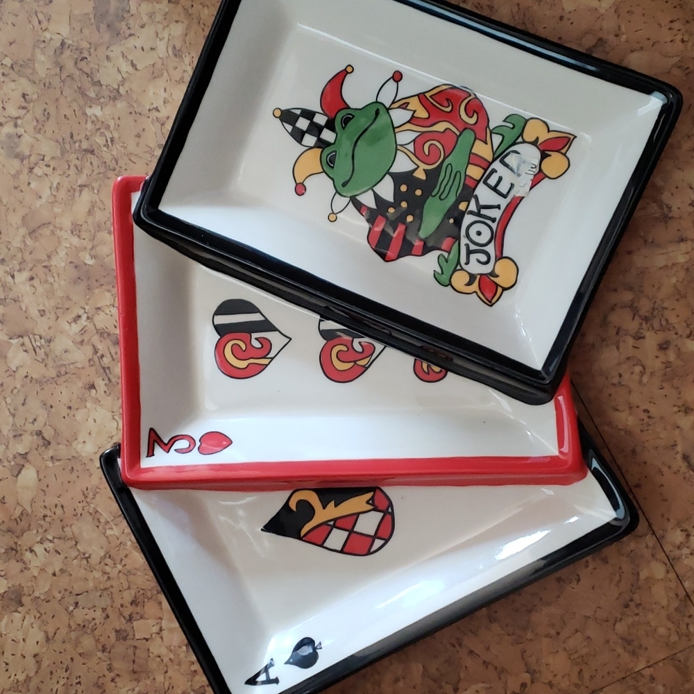 Playing Card serving dish